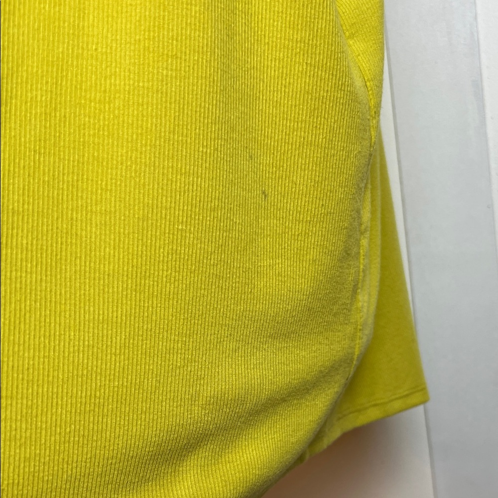 Chartreuse Yellow Sleeveless Women's Top - Picture 5 of 8